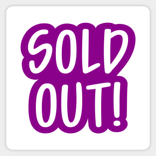 Sold Out Sticker